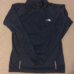 The north face flash dry 3/4 zip